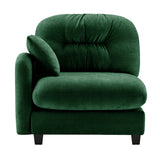 Modern European furniture - Tufted Left Arm Modular Sofa - www.oroa.com