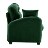 Modern European furniture - Tufted Left Arm Modular Sofa - www.oroa.com