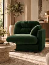 Chenille Green Sofa | OROA