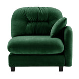 Chenille Green Sofa | OROA