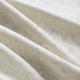 Beige Velvet Ottoman | OROA