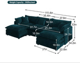 U-Shaped Minimalist Sectional Sofa | OROA