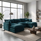 U-Shaped Minimalist Sectional Sofa | OROA