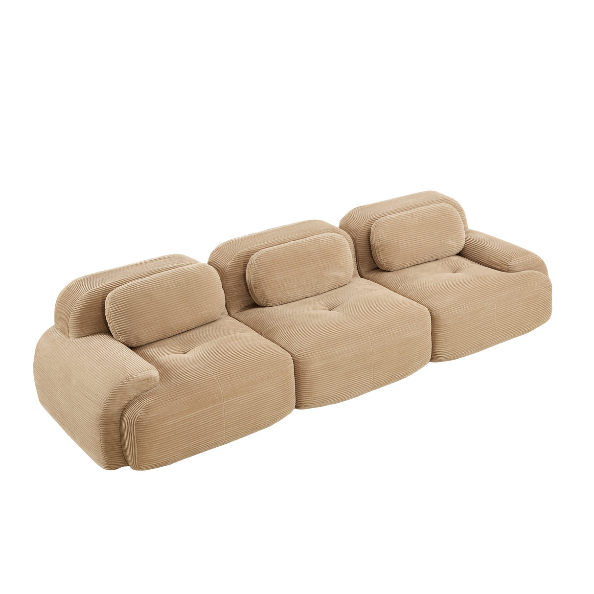 Camel 3-Seater Modular Sofa | OROA