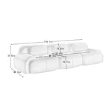 Camel 3-Seater Modular Sofa | OROA