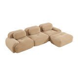 Camel L-shaped Modular Sofa | OROA