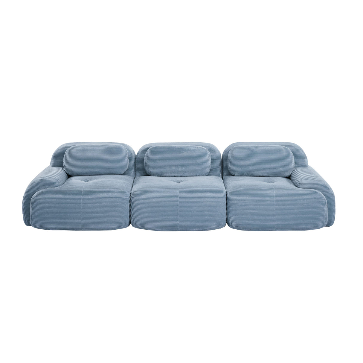 3-Seater Corduroy Modular Sofa | OROA