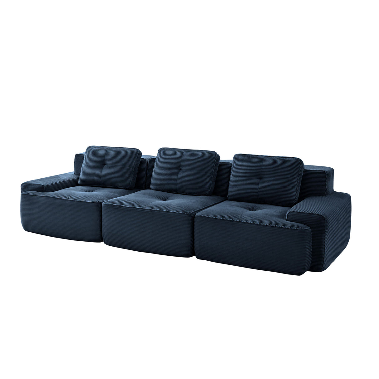 3-Seater Tufted Modular Sofa | OROA