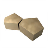 Modern European furniture - Irregular Pentagon Nesting Coffee Table - www.oroa.com
