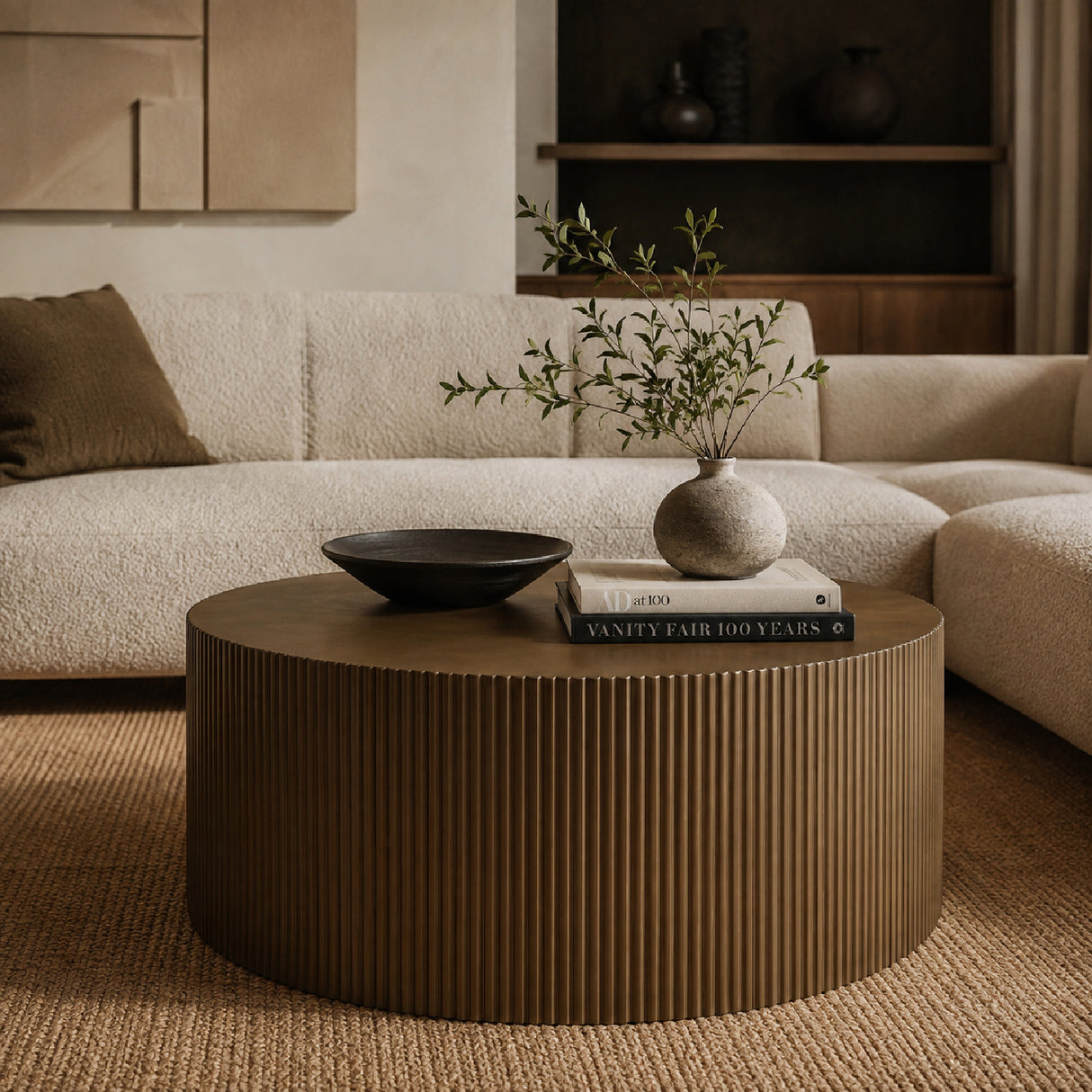 Modern Round Coffee Table | OROA