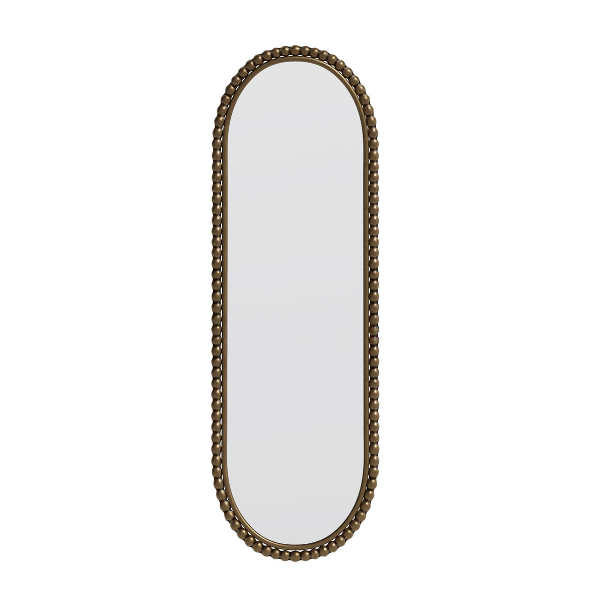 Gold Oval Retro Wall Mirror | OROA