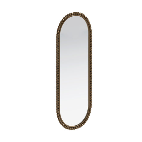 Gold Oval Retro Wall Mirror | OROA