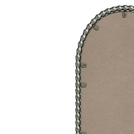 Antique Silver Oval Wall Mirror | OROA