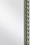 Antique Silver Oval Wall Mirror | OROA