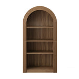 Modern 4-Tier Arched Bookcase | OROA