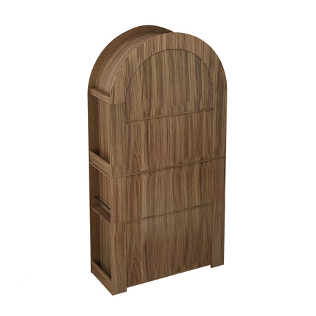 Modern 4-Tier Arched Bookcase | OROA