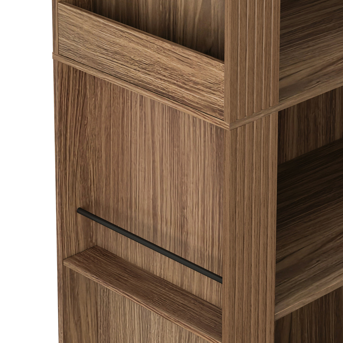 Modern 4-Tier Arched Bookcase | OROA