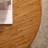 Rattan Round Retro Coffee Table | OROA