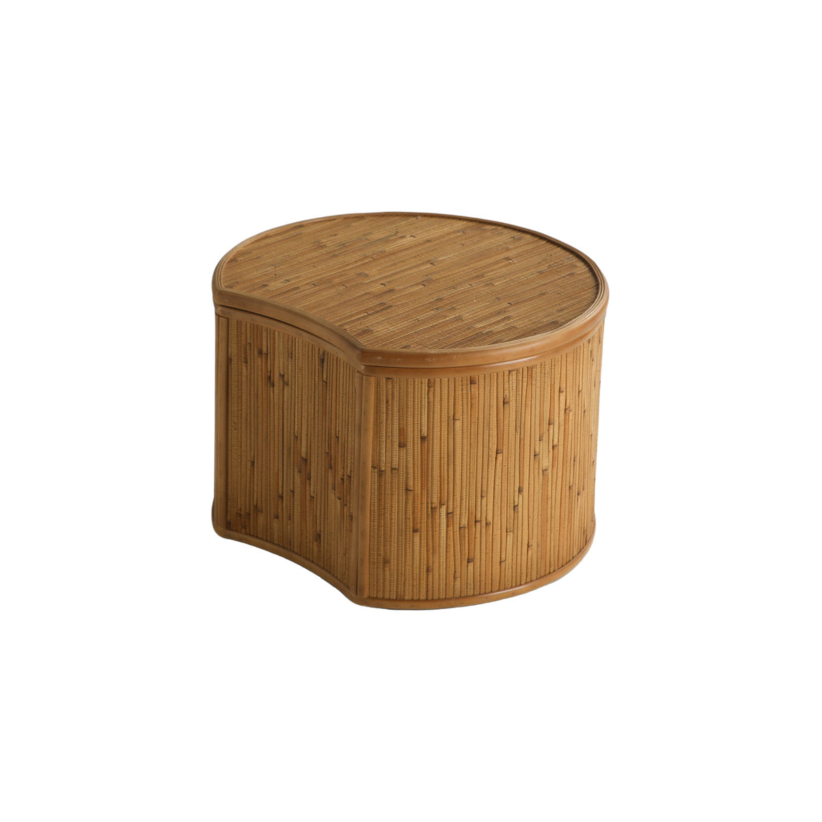 Modern European furniture - Inlaid Rattan Nesting Coffee Table Set - www.oroa.com