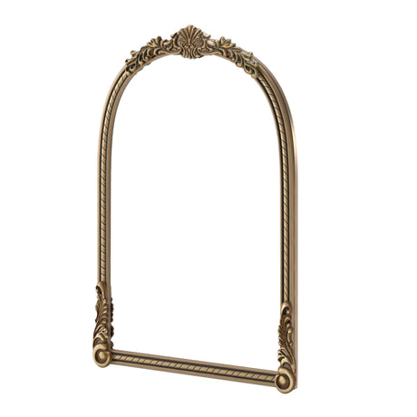 Vintage Gold Arch Relief Wall Mirror | OROA