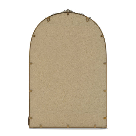 Vintage Gold Arch Relief Wall Mirror | OROA