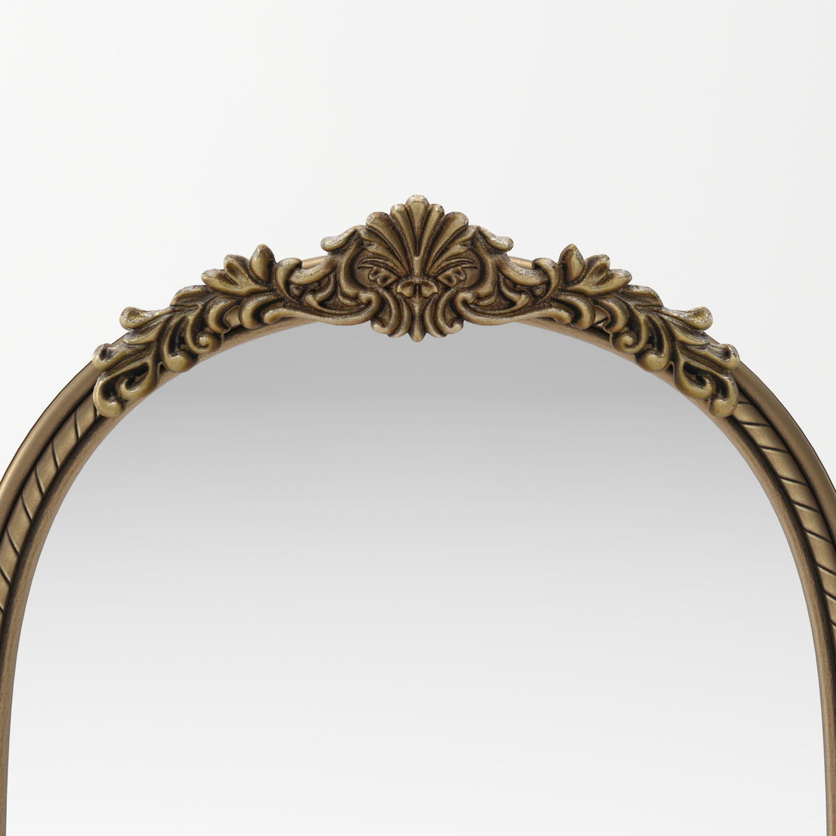 Vintage Gold Arch Relief Wall Mirror | OROA