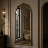 Modern European furniture - Arch Oval Vintage Wall Mirror - www.oroa.com