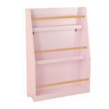 3-Tier Pink Kids Bookshelf Storage Rack | OROA Kids