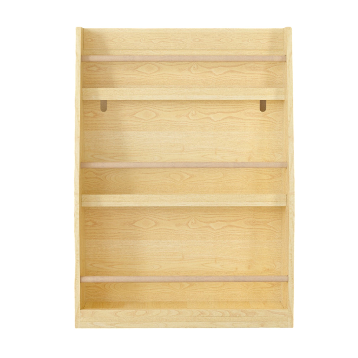 3-Tier Natural Finish Kids Bookshelf Storage Rack | OROA Kids