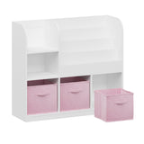 Kids Bookcase with Fabric Drawers | OROA Kids