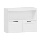 White Wooden Book an Toy Organizer | OROA Kids
