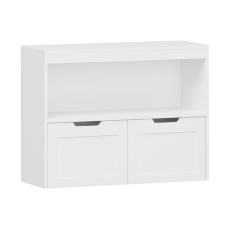 White Wooden Book an Toy Organizer | OROA Kids