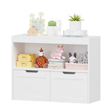 White Wooden Book an Toy Organizer | OROA Kids