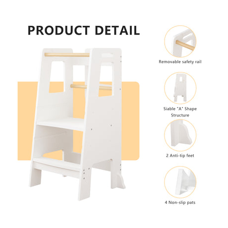 Adjustable Kids Montessori Kitchen Standing Tower | OROA Kids