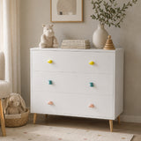 Solid Wood Kids 3 Drawer Dresser | OROA Kids