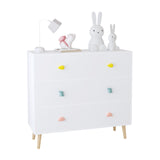 Solid Wood Kids 3 Drawer Dresser | OROA Kids