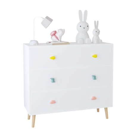 Solid Wood Kids 3 Drawer Dresser | OROA Kids