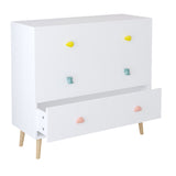 Solid Wood Kids 3 Drawer Dresser | OROA Kids