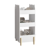 Bear-Shaped Kids Bookshelf with Chalkboard Side | OROA Kids