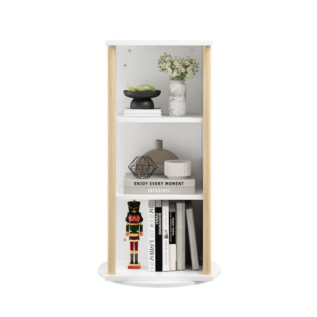 3-Tier Wood Rotating Kids Bookshelf with Chalkboard | OROA Kids