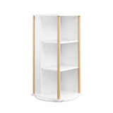 3-Tier Wood Rotating Kids Bookshelf with Chalkboard | OROA Kids