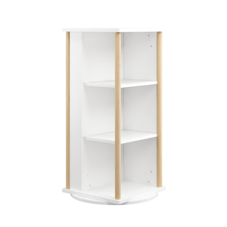3-Tier Wood Rotating Kids Bookshelf with Chalkboard | OROA Kids