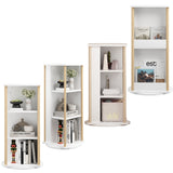 3-Tier Wood Rotating Kids Bookshelf with Chalkboard | OROA Kids