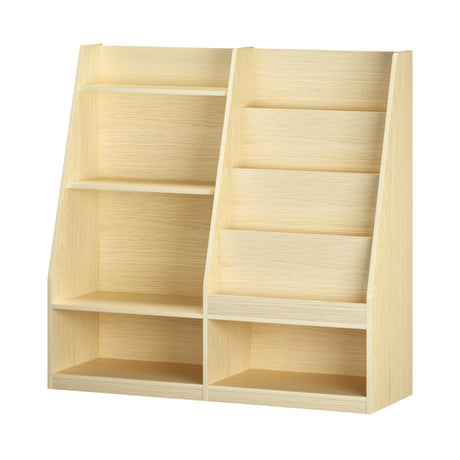 Natural Kids Bookshelf and Toy Storage Organizer | OROA Kids