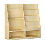 Natural Kids Bookshelf and Toy Storage Organizer | OROA Kids