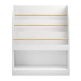 White Front-Facing Kids Bookshelf Storage | OROA Kids