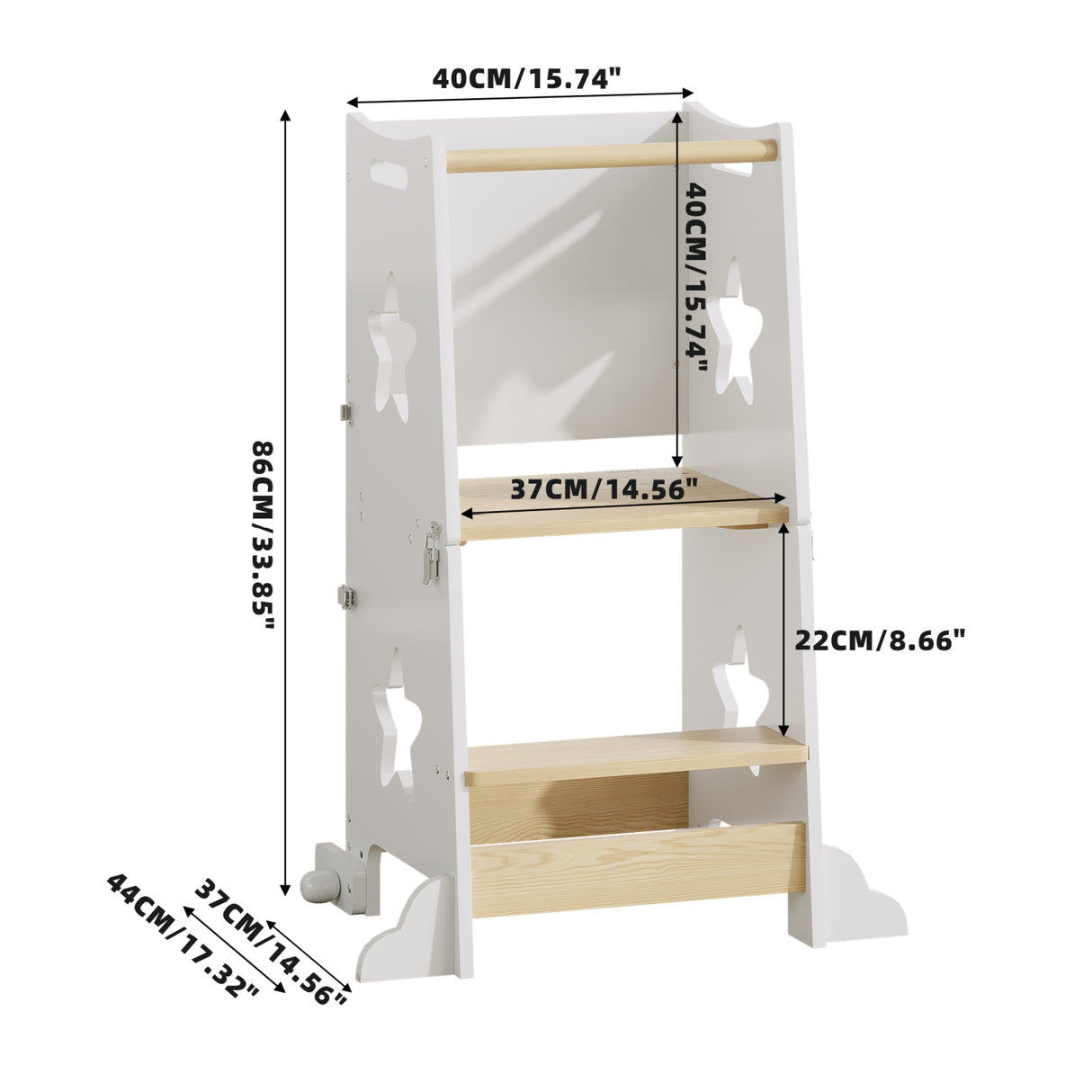 3-in-1 Multifunctional Kids Learning Tower | OROA Kids