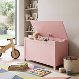 Pink Wooden Toy Box | OROA Kids