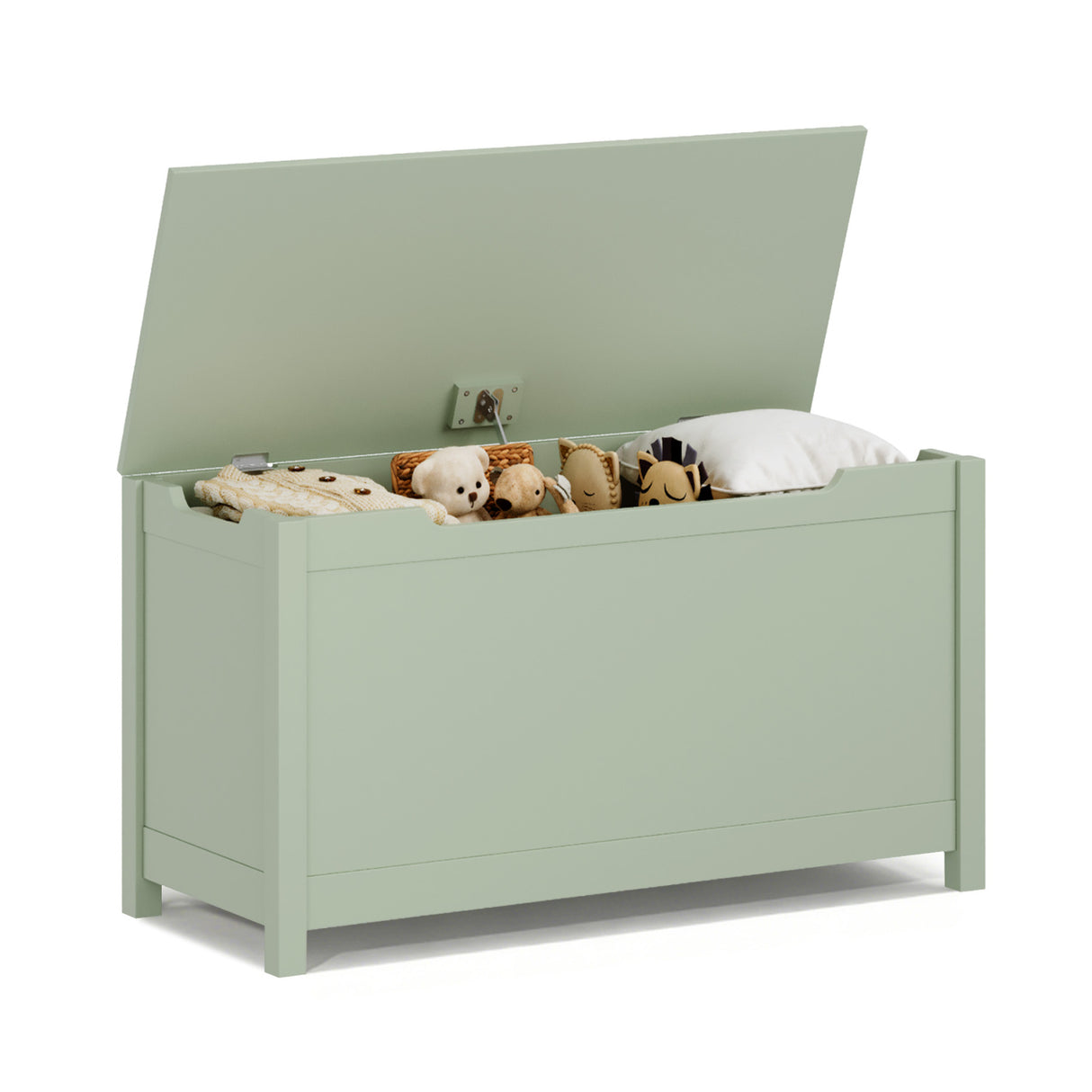Green Wooden Toy Box | OROA Kids