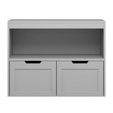 Gray Book and Toy Storage Cabinet Organizer | OROA Kids